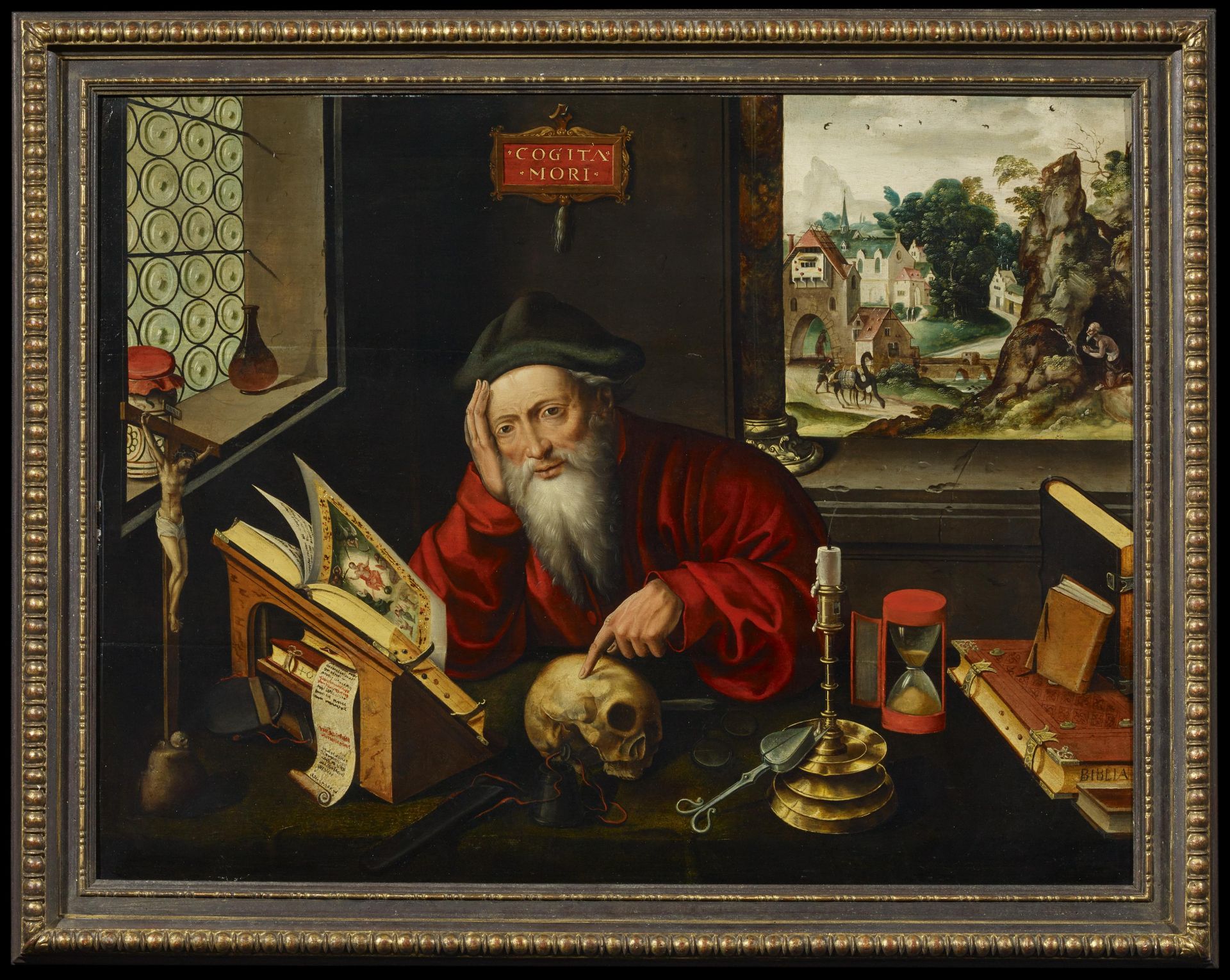 Coecke van Aelst, Pieter1502 Aelst - 1550 Brüssel - WerkstattDer Heilige Hieronymus in der - Bild 2 aus 4