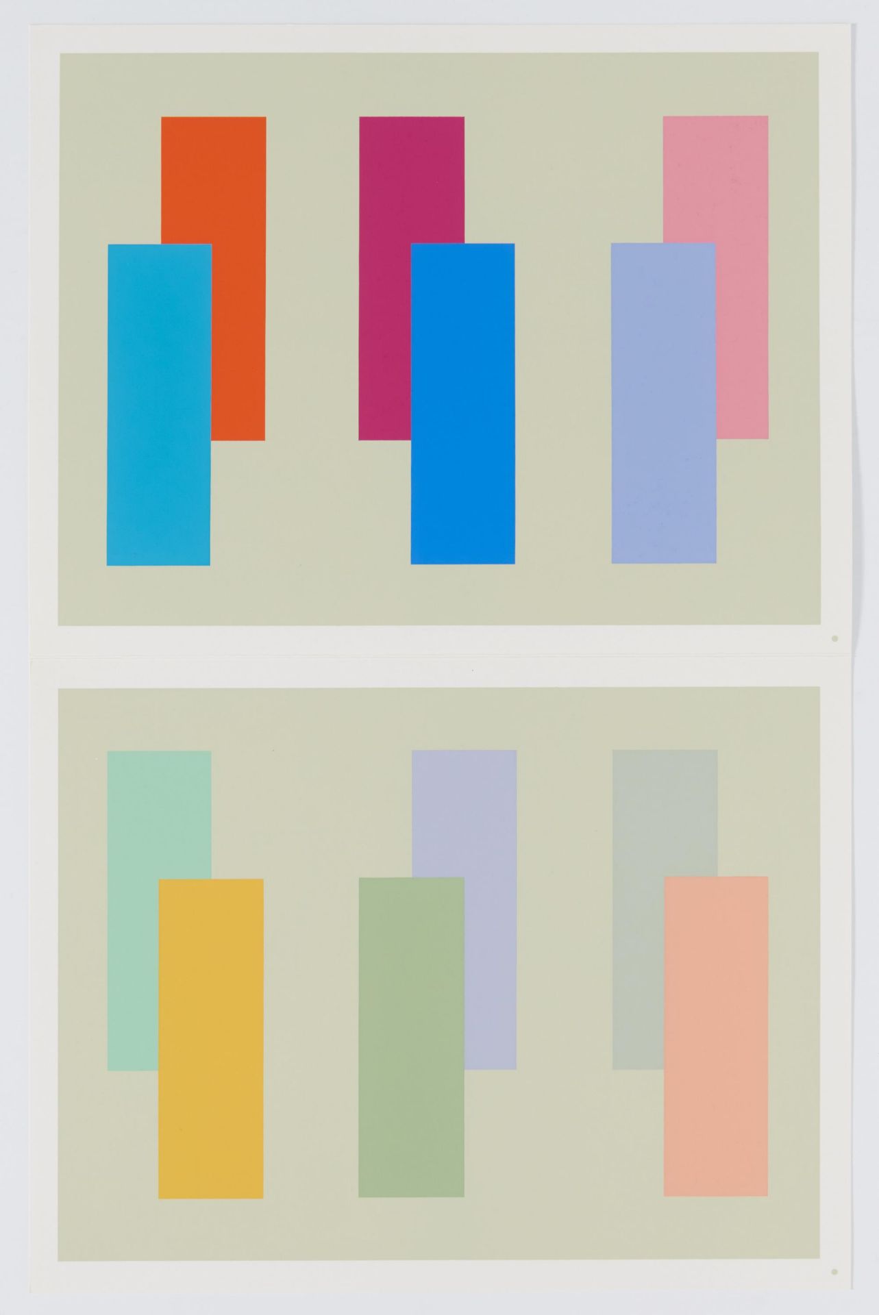 Albers, Josef1888 Bottrop - 1976 New Haven, CT/USAInteraction of Color (Die Wechselbeziehung der - Bild 8 aus 18