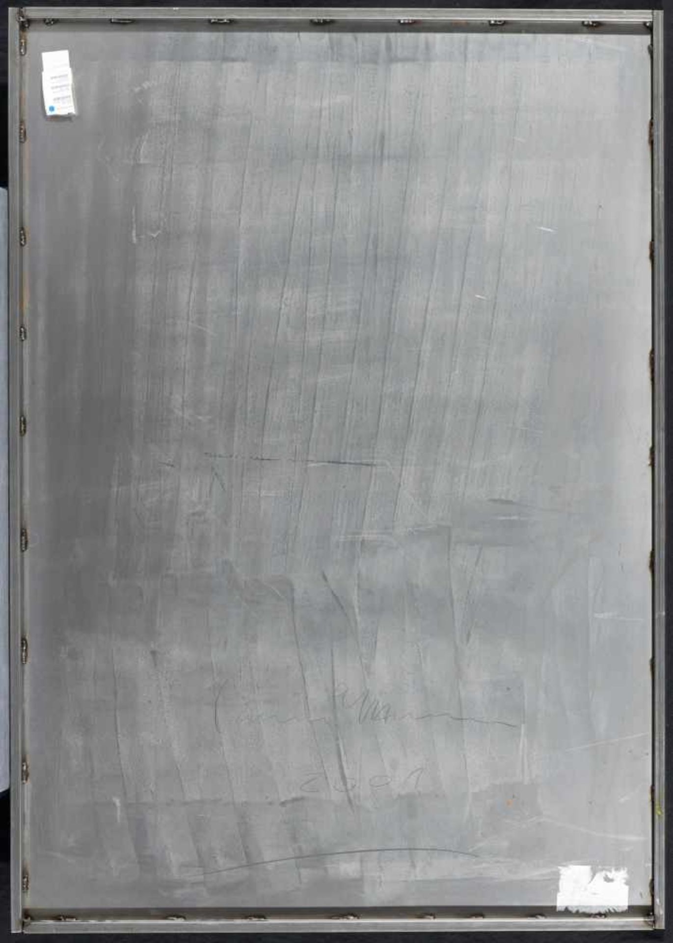 Leberer, Camill1953 KenzingenOhne Titel. 2001. Lack auf Metallplatte. 125 x 88,5cm. Signiert und - Bild 2 aus 3