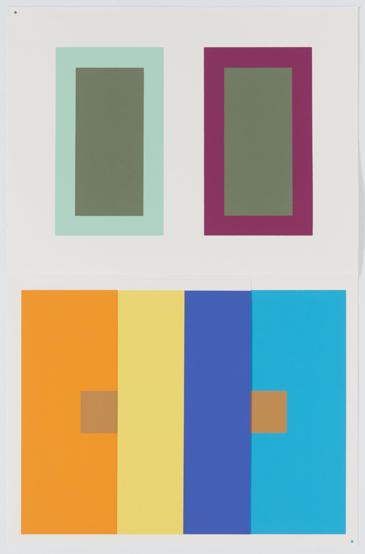 Albers, Josef1888 Bottrop - 1976 New Haven, CT/USAInteraction of Color (Die Wechselbeziehung der - Bild 14 aus 18