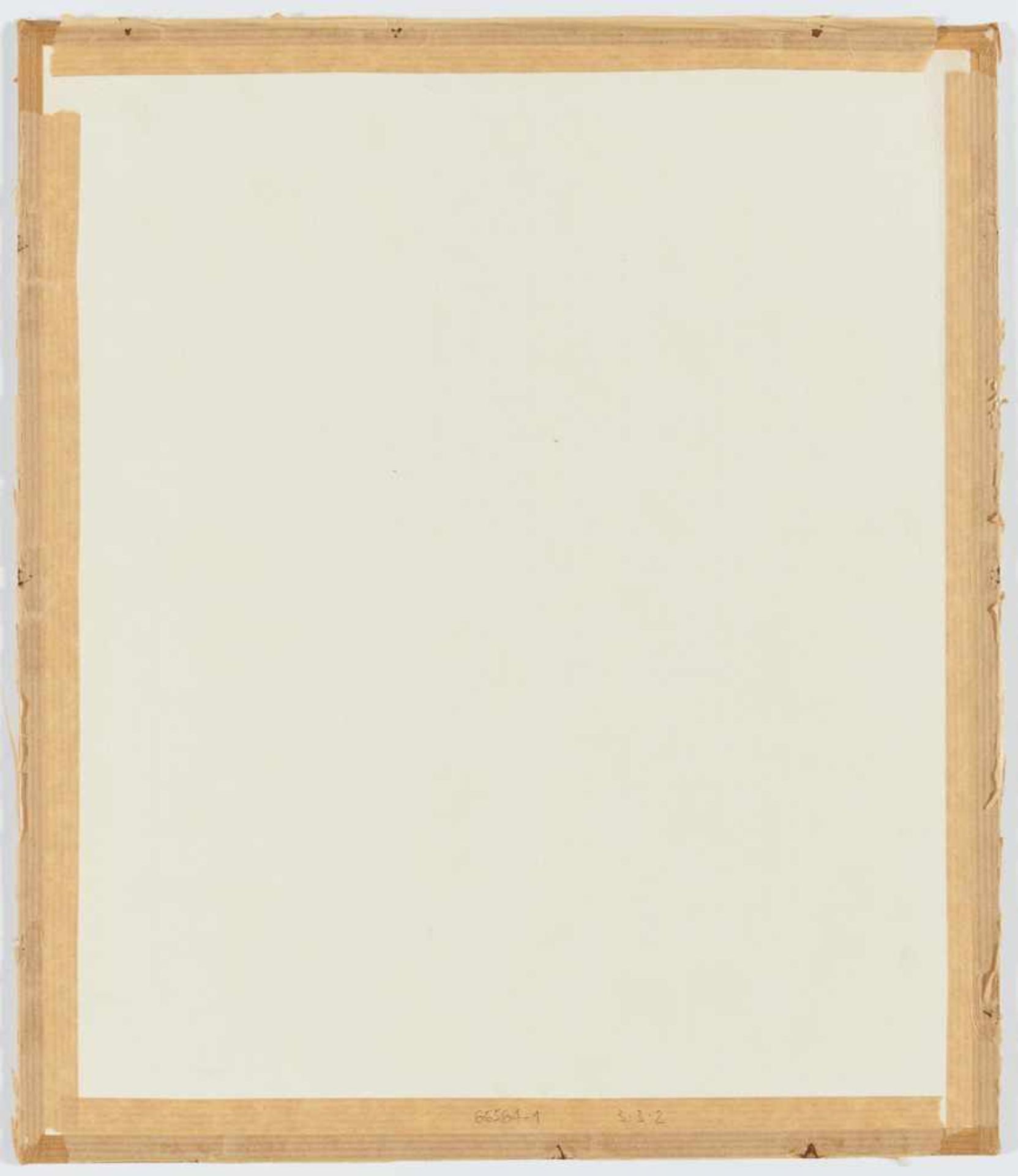 Rainer, Arnulf1929 Baden bei WienVan Gogh mit Locken. Übermalung über Offset auf Papier ( - Bild 3 aus 3