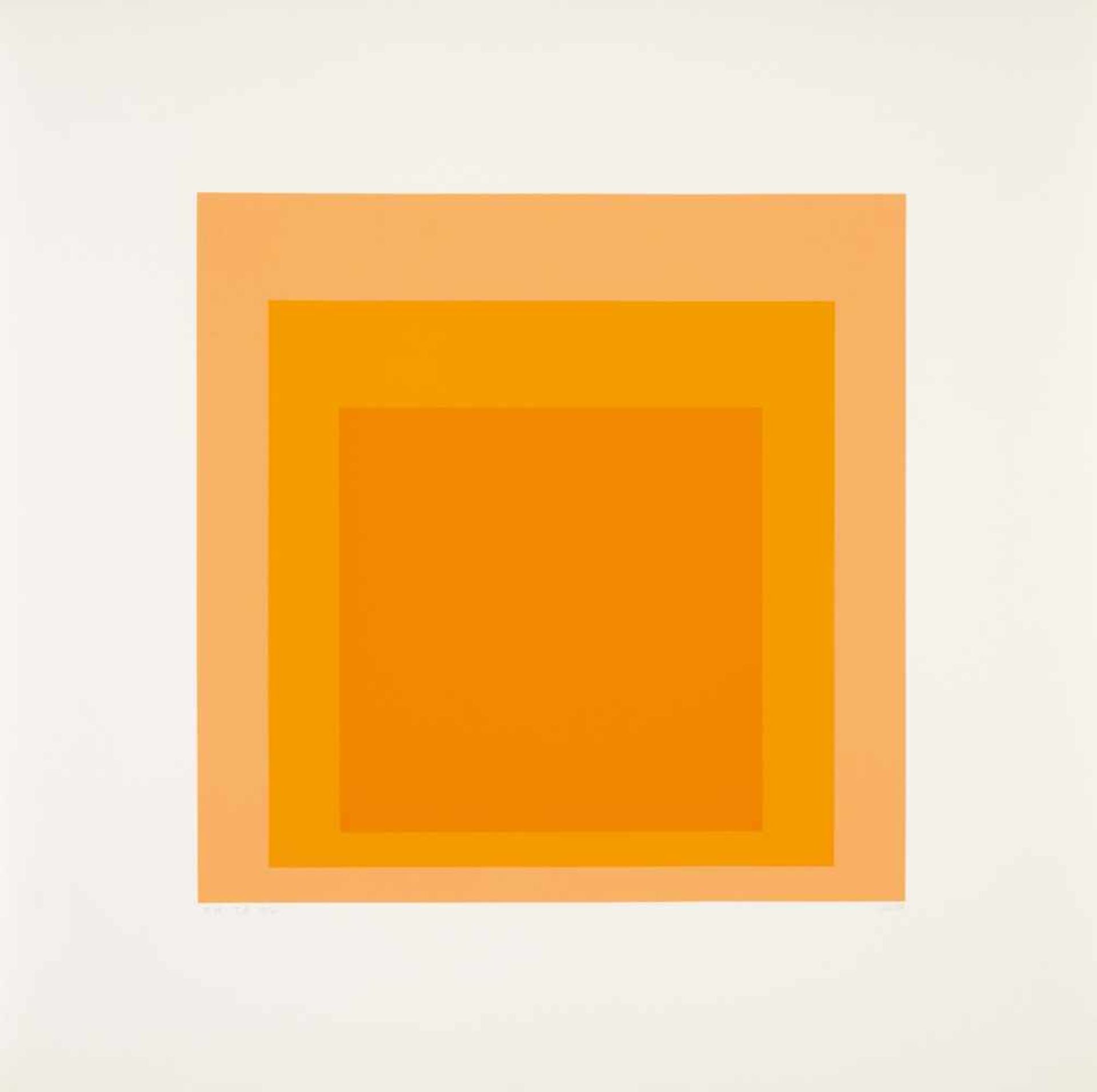 Albers, Josef1888 Bottrop - 1976 New Haven/ConnecticutJosef Albers - Homage to the square (Edition - Bild 4 aus 19