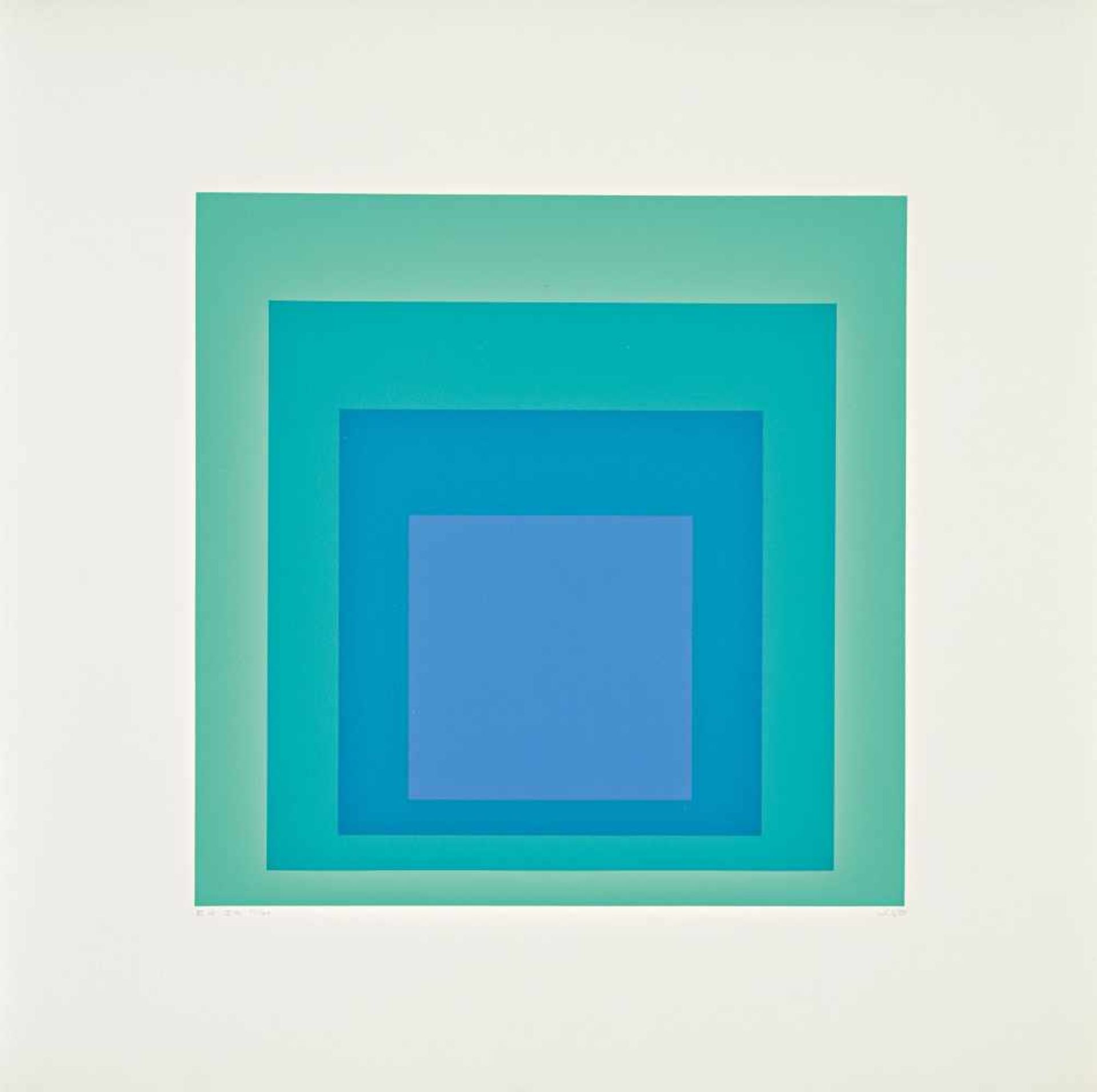 Albers, Josef1888 Bottrop - 1976 New Haven/ConnecticutJosef Albers - Homage to the square (Edition - Bild 2 aus 19