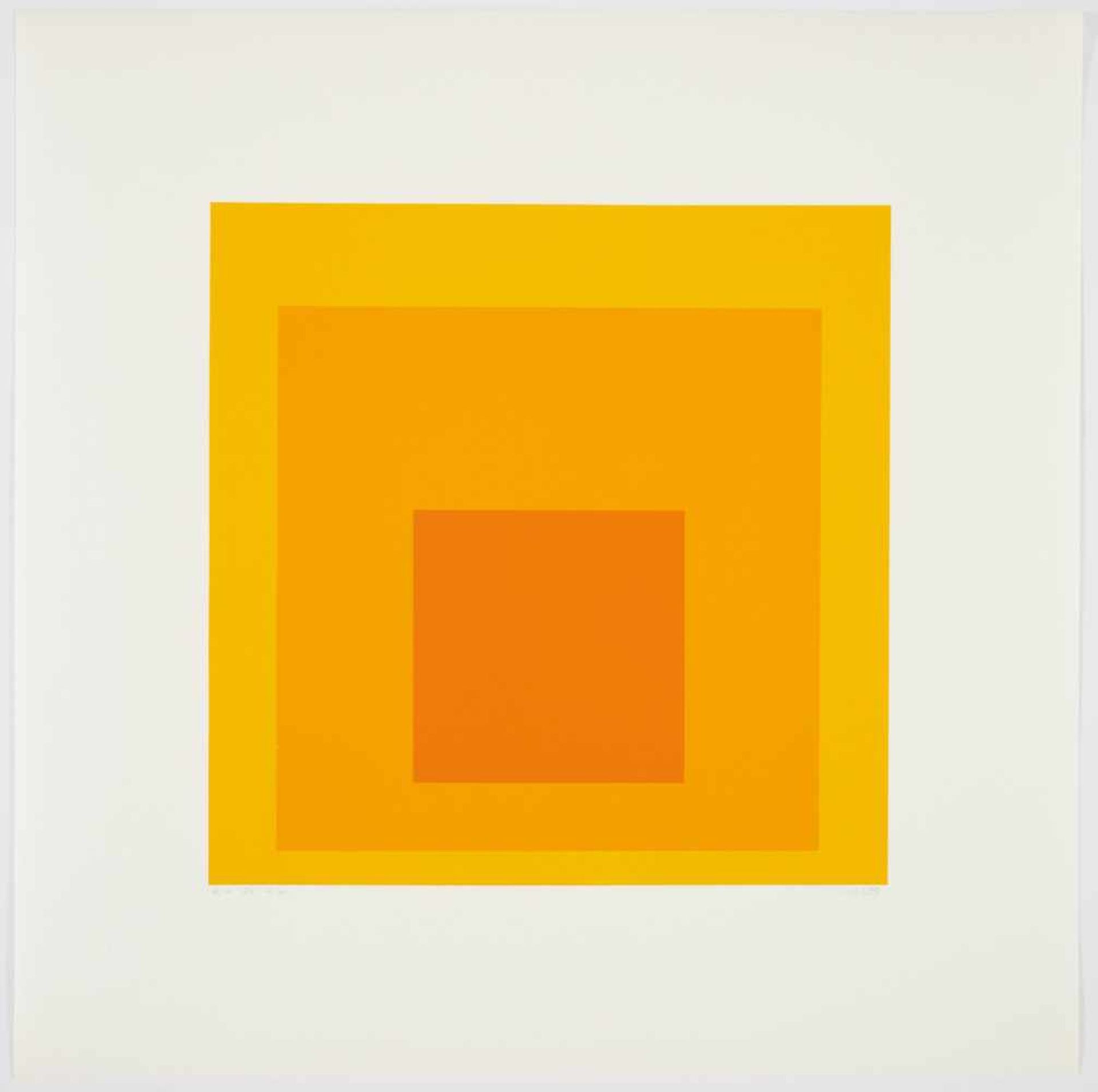 Albers, Josef1888 Bottrop - 1976 New Haven/ConnecticutJosef Albers - Homage to the square (Edition - Bild 11 aus 19