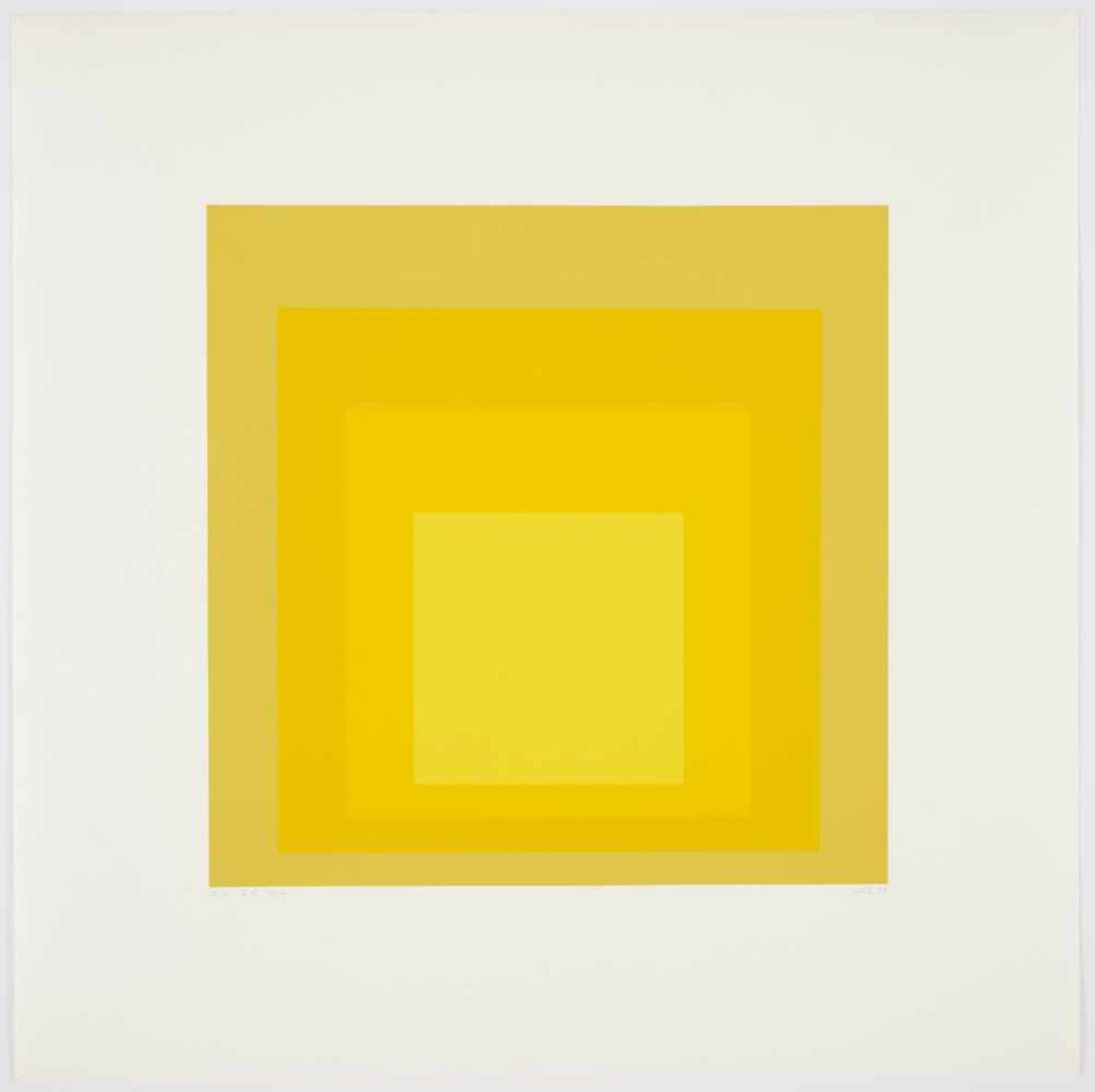 Albers, Josef1888 Bottrop - 1976 New Haven/ConnecticutJosef Albers - Homage to the square (Edition - Bild 7 aus 19