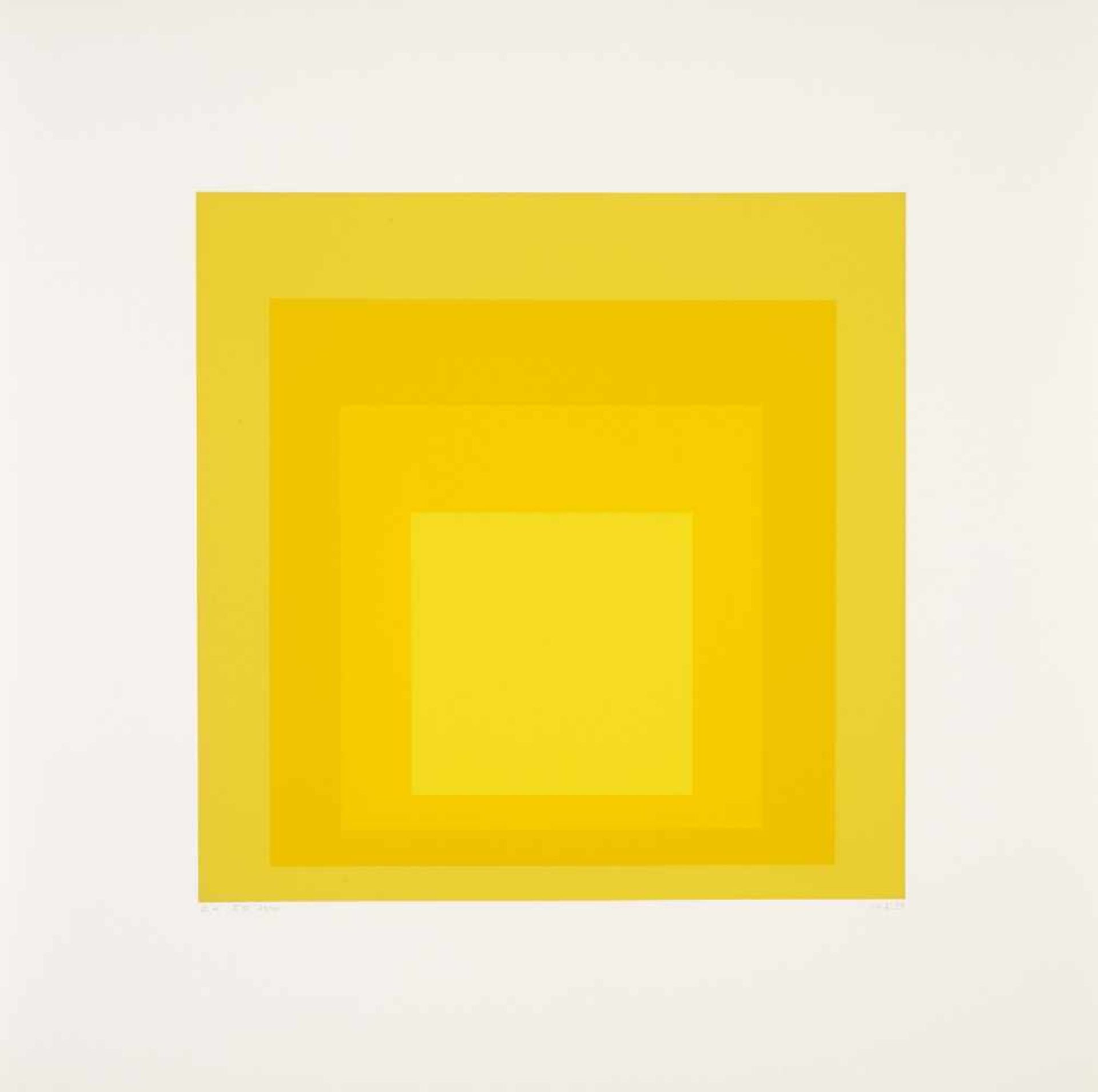 Albers, Josef1888 Bottrop - 1976 New Haven/ConnecticutJosef Albers - Homage to the square (Edition - Bild 6 aus 19