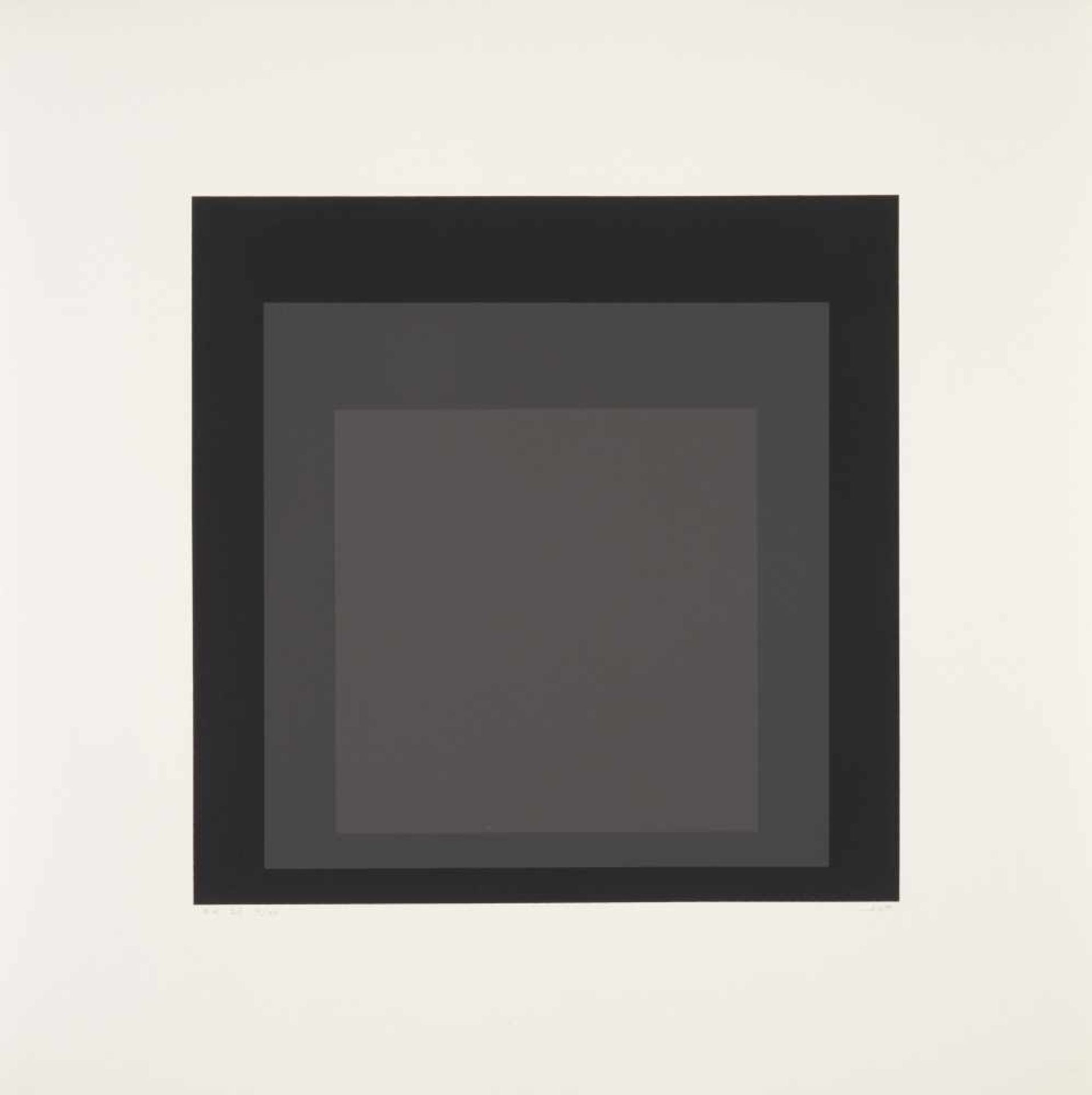 Albers, Josef1888 Bottrop - 1976 New Haven/ConnecticutJosef Albers - Homage to the square (Edition - Bild 18 aus 19