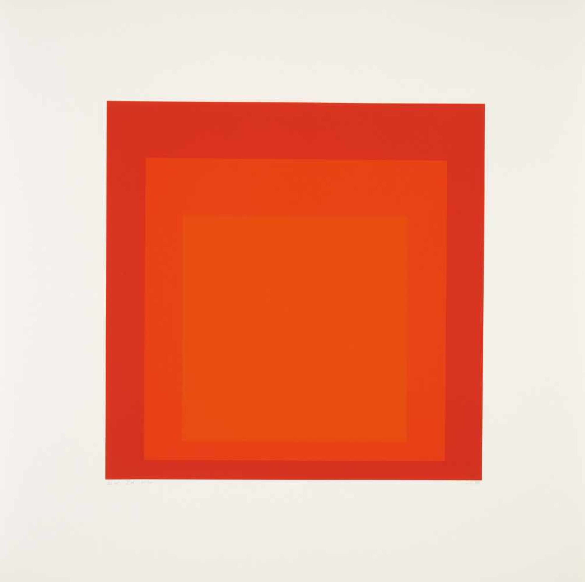 Albers, Josef1888 Bottrop - 1976 New Haven/ConnecticutJosef Albers - Homage to the square (Edition - Bild 8 aus 19