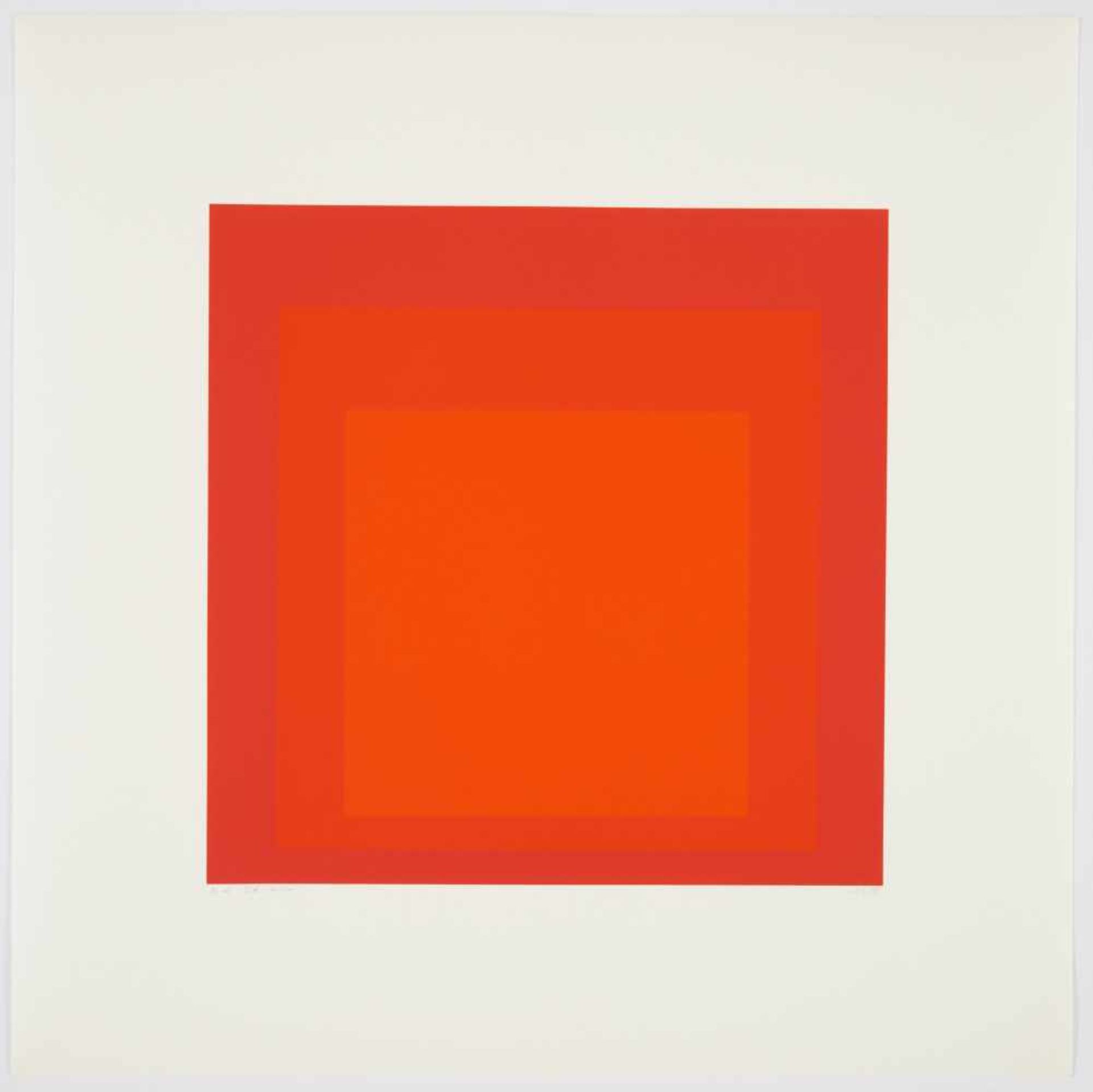 Albers, Josef1888 Bottrop - 1976 New Haven/ConnecticutJosef Albers - Homage to the square (Edition - Bild 9 aus 19