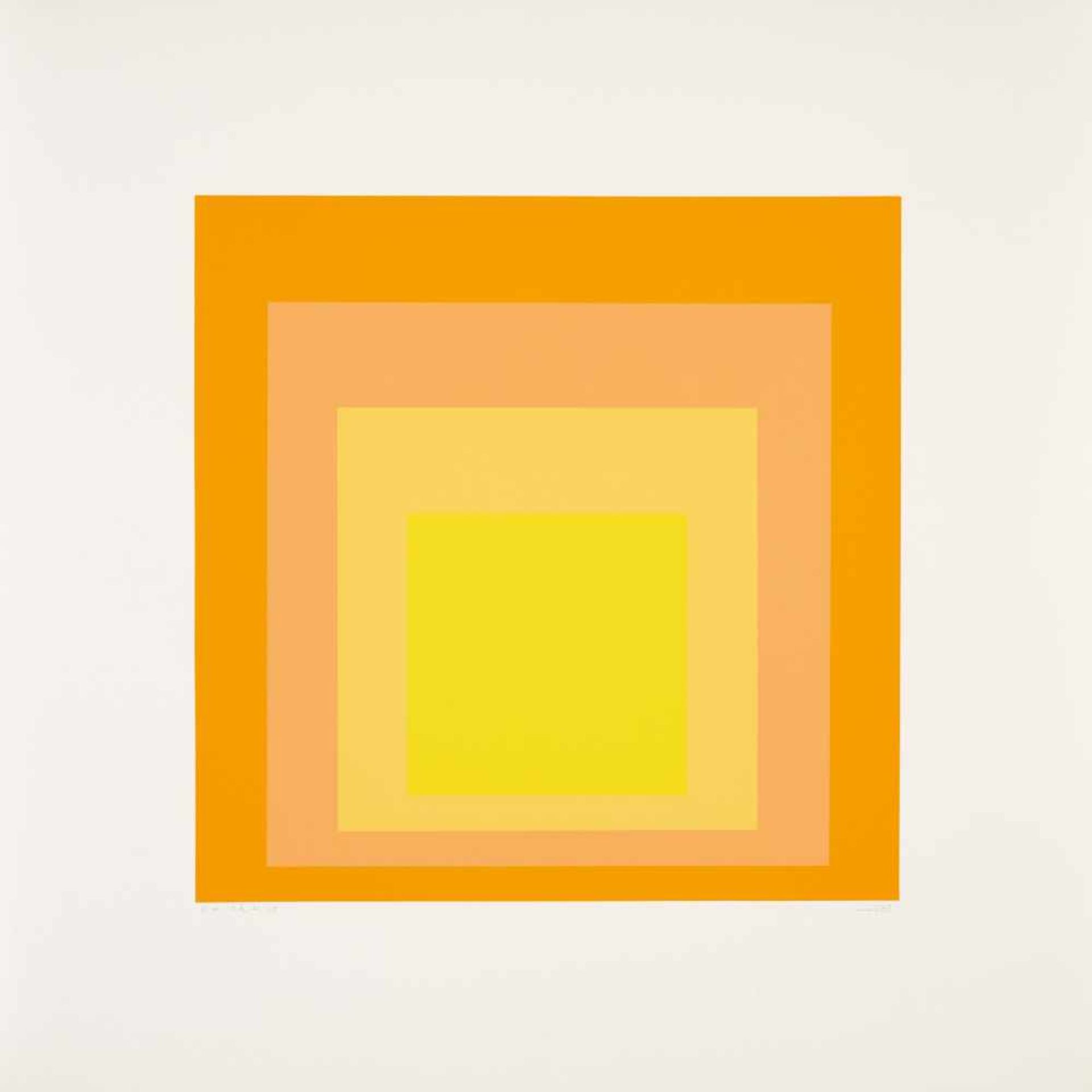 Albers, Josef1888 Bottrop - 1976 New Haven/ConnecticutJosef Albers - Homage to the square (Edition - Bild 16 aus 19