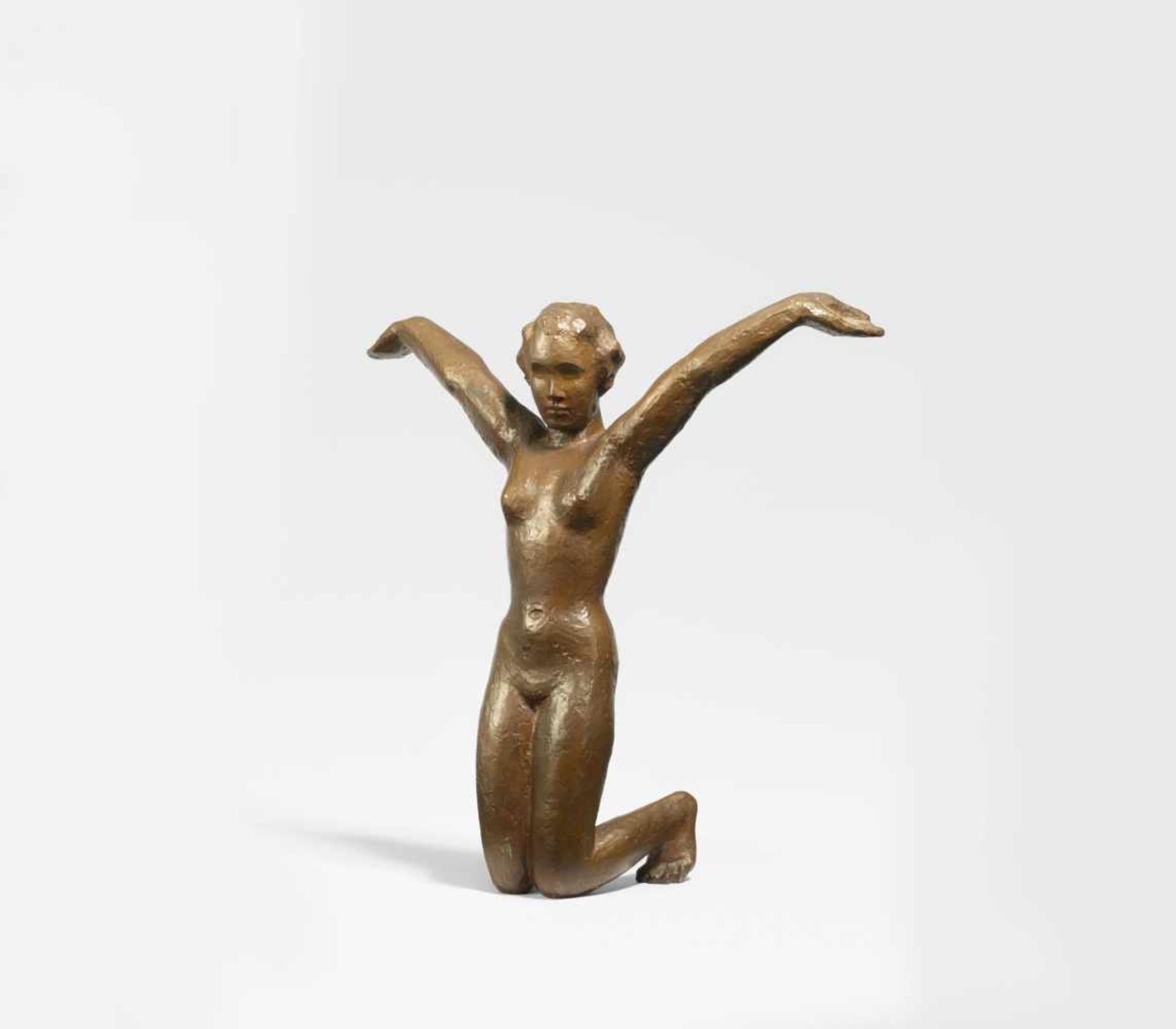Kolbe, Georg1877 Waldheim/Saxony - 1947 BerlinVictoria. 1923 (design). Bronze, brown patinated. 30.5