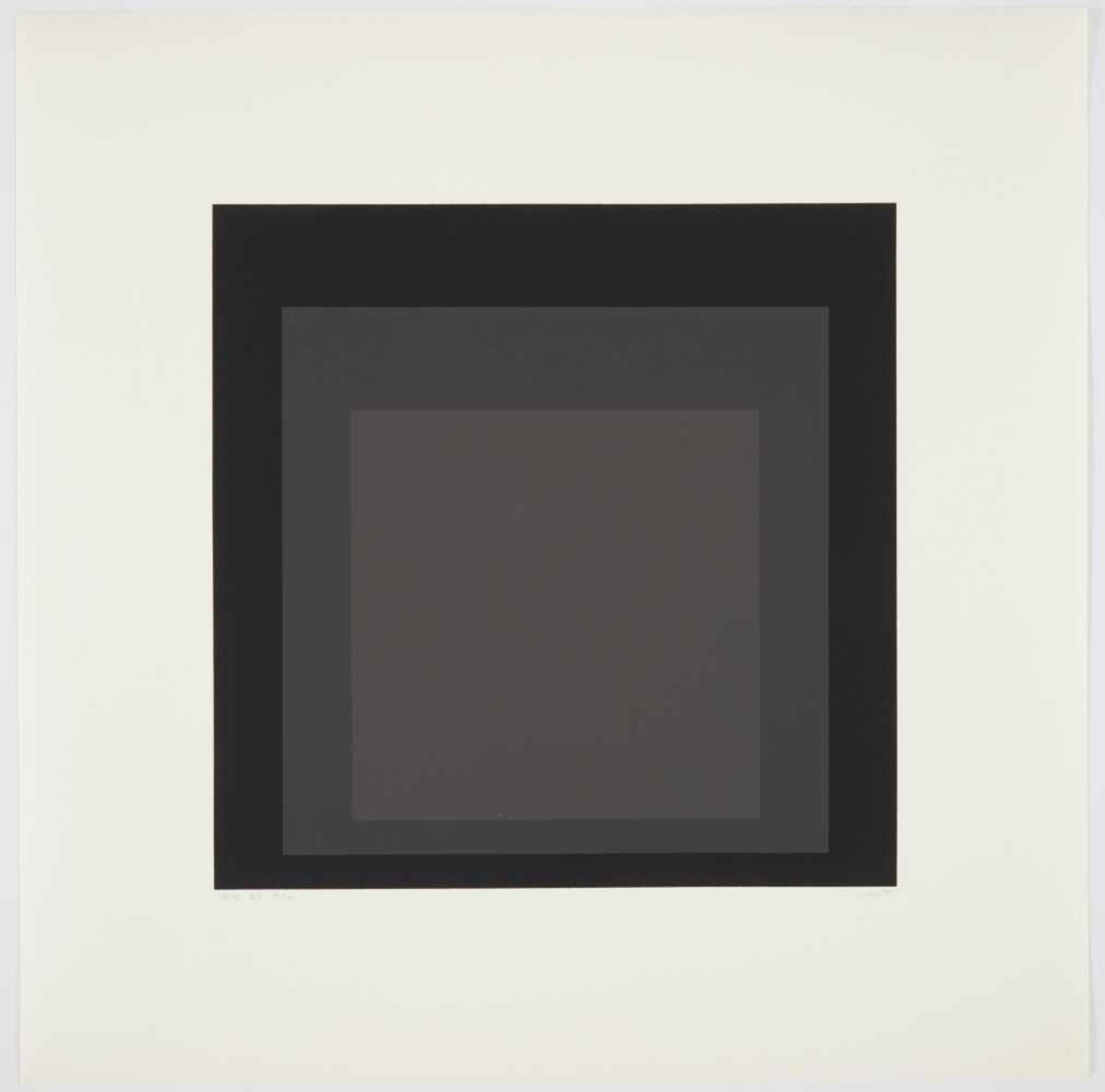 Albers, Josef1888 Bottrop - 1976 New Haven/ConnecticutJosef Albers - Homage to the square (Edition - Bild 19 aus 19