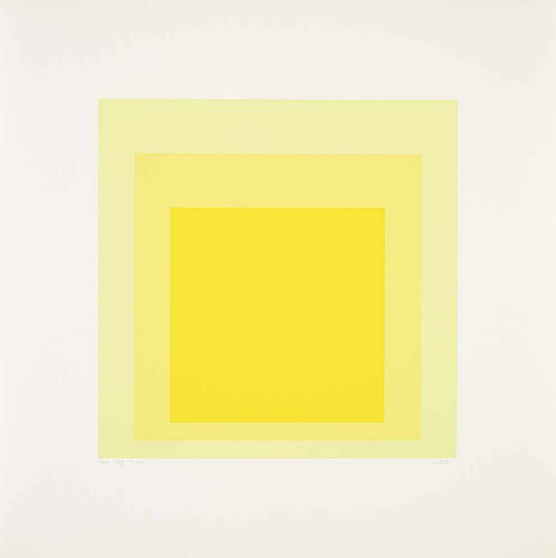 Albers, Josef1888 Bottrop - 1976 New Haven/ConnecticutJosef Albers - Homage to the square (Edition - Bild 14 aus 19