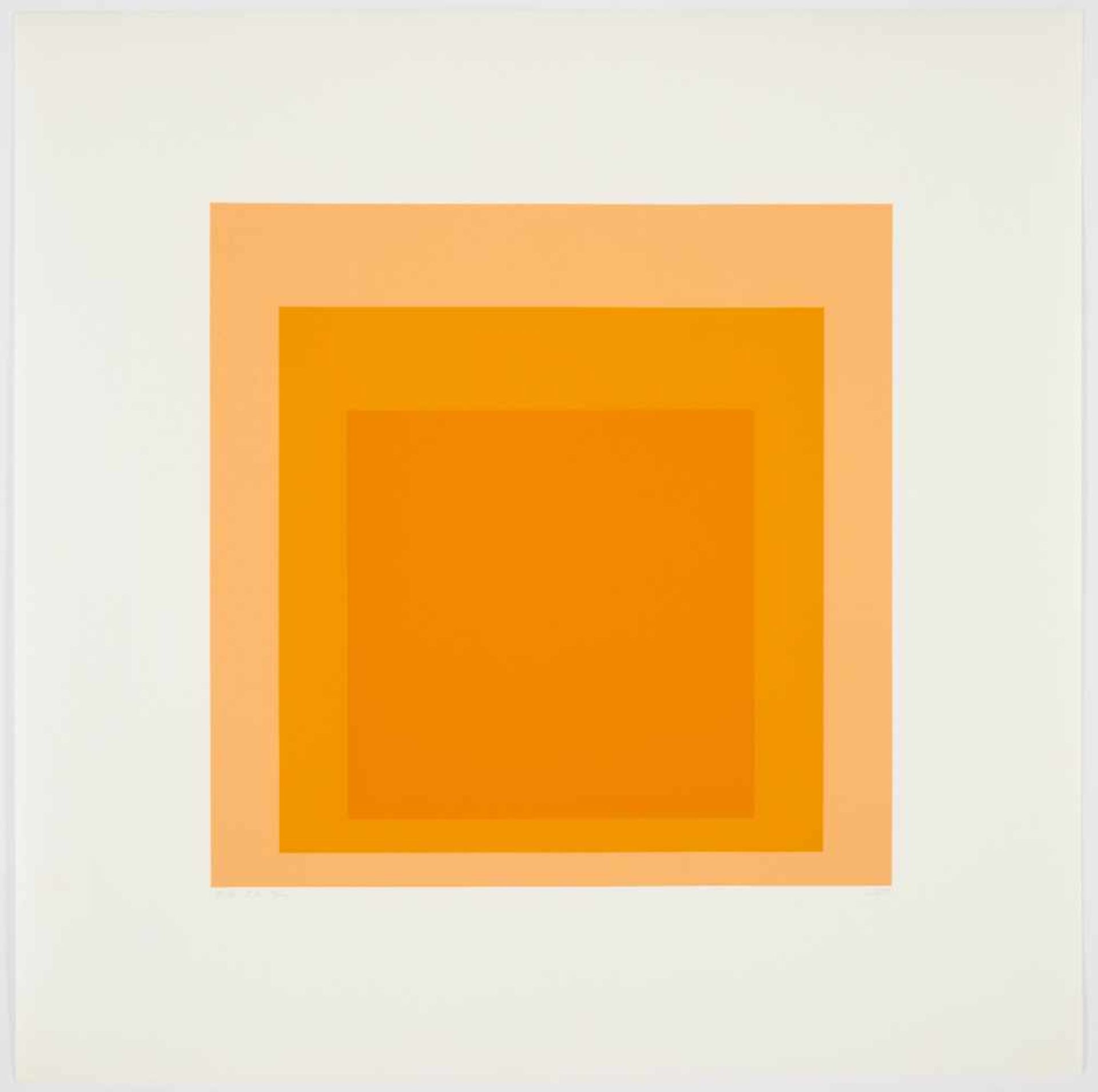 Albers, Josef1888 Bottrop - 1976 New Haven/ConnecticutJosef Albers - Homage to the square (Edition - Bild 5 aus 19