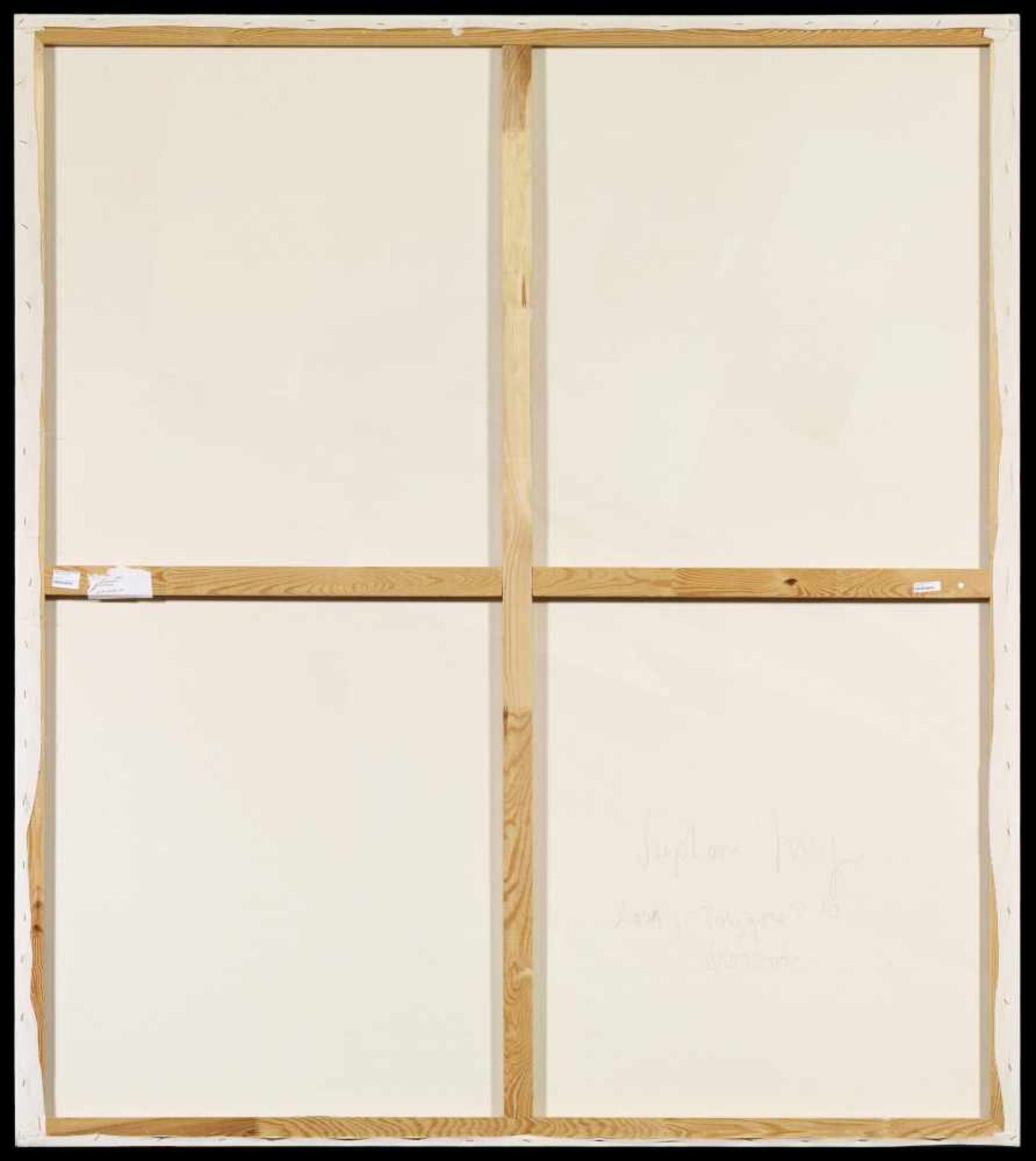 Jung, Stephan1964 Stuttgart"Polygone P10 (02072001)". 2001. Oil on canvas. 170.5 x 150cm. Signed, - Bild 2 aus 3