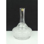 blankglazen vaas met ingesloten luchtbellen, model: Vulcano, ontwerp: Floris Meydam voor Leerdam,