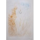 Salvador Dali (1904-1984)kleurenets, 64 x 44, 'La Naissance de Venus', gesigneerd r.o., oplage 34/