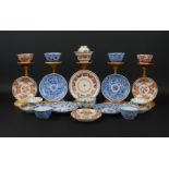 lot Chinees porseleinen kop en schotels, alle 18e eeuw - - -29.00 % buyer's premium on the hammer