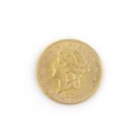 gouden United States Double Eagle 20 dollar munt, anno 1907, diameter: 34 mm.- - -29.00 % buyer's