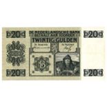 Nederland. 20 gulden. Bankbiljet. Type 1926. Stuurman - Zeer Fraai / Prachtig.(Alm. 57-2. PL50.