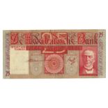 Nederland. 25 gulden. Bankbiljet. Type 1931. Mees - Zeer Fraai -.(Alm. 76-2.). Serienummer DO068367.