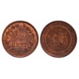 ½ Cent Wilhelmina 1891. FDC.½ Cent Wilhelmina 1891. FDC.