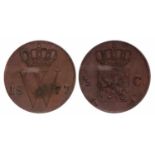 ½ Cent Willem III 1877. Prachtig / FDC.½ Cent Willem III 1877. Prachtig / FDC.