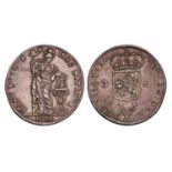 3 Gulden V.O.C. Utrecht 1786. Prachtig -.3 Gulden V.O.C. Utrecht 1786. Prachtig -.