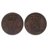 ½ Cent Willem I 1823 B. FDC -.½ Cent Willem I 1823 B. FDC -.