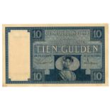 Nederland. 10 gulden. Bankbiljet. Type 1924. Zeeuws meisje - Prachtig +.(Alm. 39-2b. PL35.a3.).