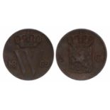 ½ Cent Willem III 1869. Fraai +.½ Cent Willem III 1869. Fraai +.