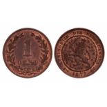 1 Cent Willem III 1877. FDC.1 Cent Willem III 1877. FDC.