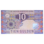 Nederland. 10 gulden. Bankbiljet. Type 1997. IJsvogel - UNC.(Alm. 50-1. PL48.1b.3.). Serienummer