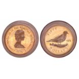 Bahamas. 50 Dollars. 1975.Orginal case. KM 70. Proof.Bahamas. 50 Dollars. 1975.Orginal case. KM