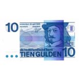 Nederland. 10 gulden. Bankbiljet. Type 1968. Frans Hals - UNC.(Alm. 49-1a.). Serienummer 3789815886.