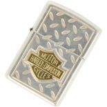 Harley Davidson Zippo aansteker zilver.Limited edition nr. 043/500 2002. USA, 2002, Keurtekens: