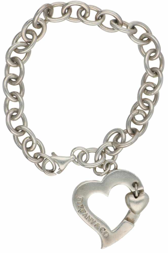 zurückgezogenTiffany & Co. bracelet silver - 925/1000. Set with necklace (4062). L: 20 cm. Weight: - Image 2 of 3