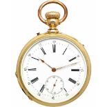 Zakhorloge LeCoultre met kalender - Herenzakhorloge - Handopwindbaar - 1875.Staat: Goed -