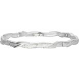 Lapponia design armband zilver - 925/1000.L: 19 cm. Gewicht: 18,17 gram.Lapponia design bracelet