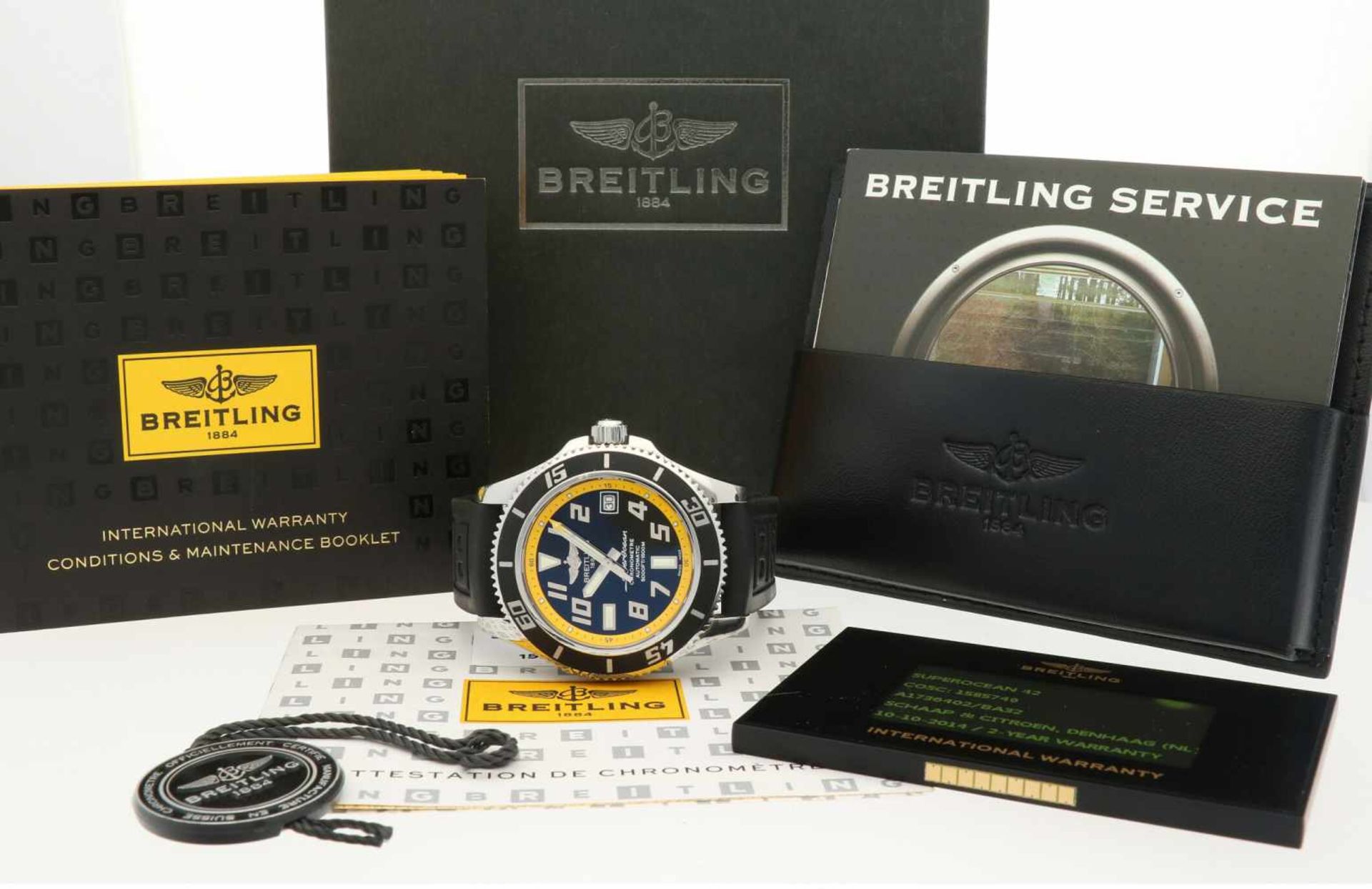 Breitling SuperOcean A17364 - Herenhorloge - Automaat - 2014.Staat: Zeer goed - Materiaal kast: - Bild 6 aus 6