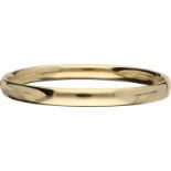 Slavenarmband geelgoud - 14 kt.D: 6,2 cm. Gewicht: 12,9 gram.Bangle yellow gold - 14 ct.D: 6.2 cm.