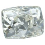 GIA Old mine briljant geslepen diamant 1.84 ct.Kleur: J, Zuiverheid: VS1, Polish: Good, Symmetry: