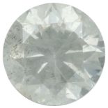 AIG Rond Briljant geslepen diamant 2.30 ct.Kleur: H, Zuiverheid: I2, Cut: Fair, Polish: Good,