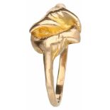 Lapponia design ring rosegoud - 14 kt.Ringmaat: 17,25 mm. Gewicht: 2 gram.Lapponia design ring