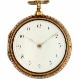 Zakhorloge snek spillegang "Williams, Londen" - Herenzakhorloge - Handopwindbaar - 1850.Staat: