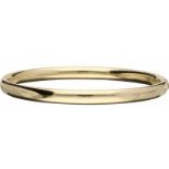 Slavenarmband geelgoud - 14 kt.D: 6 cm. Gewicht: 13 gram.Bangle yellow gold - 14 ct.D: 6 cm. Weight: