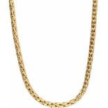 Schakelcollier geelgoud - 18 kt.L: 45 cm. Gewicht: 22,1 gram.Necklace yellow gold - 18 ct.L: 45