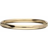 Slavenarmband geelgoud - 14 kt.D: 6 cm. Gewicht: 8,8 gram.Bangle yellow gold - 14 ct.D: 6 cm.