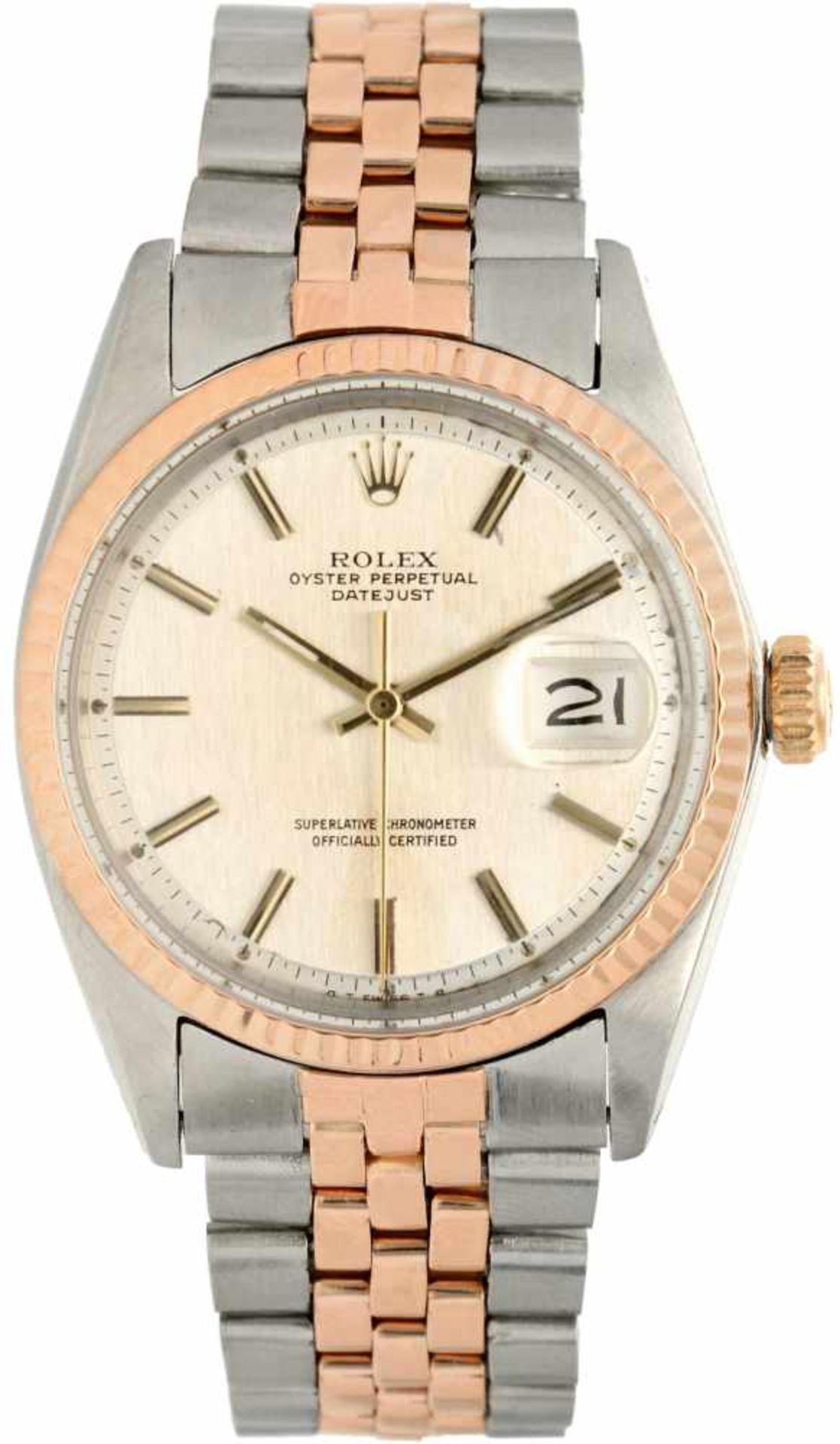 Rolex Datejust pie-pan 1601 - Herenhorloge - Automaat - ca. 1961.Staat: Zeer goed - Materiaal