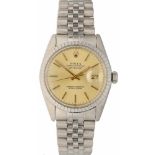 Rolex Datejust 16030 Engine turned bezel - Herenhorloge - Automaat - 1978.Staat: Goed - Materiaal